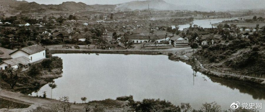 1930年8月23日，紅一軍團(tuán)和紅三軍團(tuán)在湖南瀏陽(yáng)永和市會(huì)師，組成中國(guó)工農(nóng)紅軍第一方面軍，朱德任總司令，毛澤東任總前委書記兼總政治委員。圖為瀏陽(yáng)永和市。